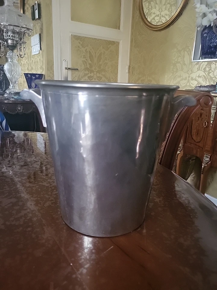 Ancien Seau À Champagne Art Deco Monopole Heidsieck & C Reims Argit Paris France - Photo 3/4