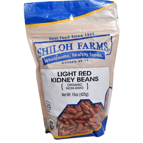 Organic Light Red Kidney Beans, 15 oz (425 g)