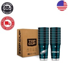 Durable 20 oz Philadelphia Eagles Aluminum Cups - Perfect for Game Day Parties