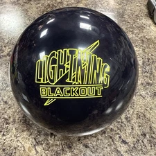 15lb Storm Lightning Blackout Bowling Ball NEW Undrilled!!!