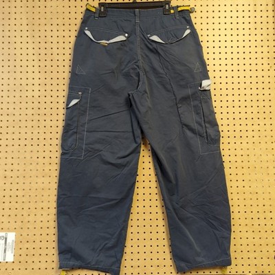 VTG Trans Nine Rave Cargo Pants Mens 34 Y2K Baggy Wide Leg