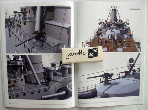 The Greek Armored Cruiser Georgios Averof 1911-13 - Super Drawings in 3D - N*E*W - Picture 4 of 5