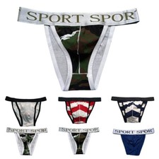Sous-v??tements lani??res en coton string G string pour hommes avec diff??rentes