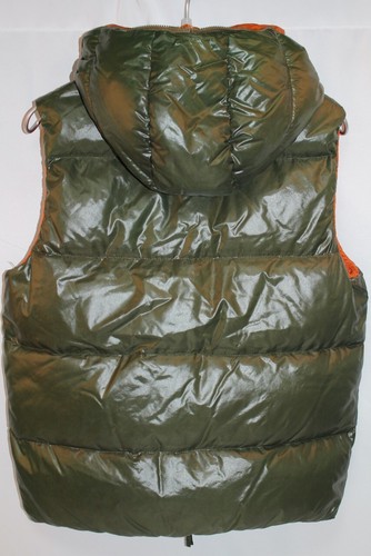 DUVETICA down vest size 46 khaki, dry-cleaned, in excellent condition - Picture 5 of 9