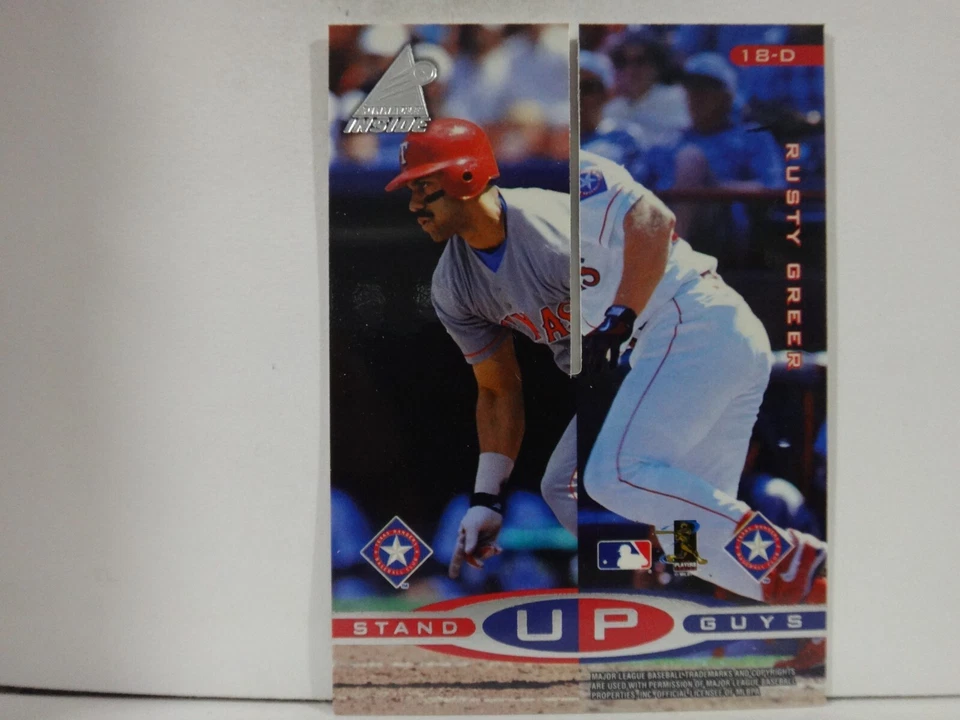 98 Inside Stand Up Guys #18C Will Clark Rusty Greer Ivan Rodriguez Juan Gonzalez - Image 2 of 2