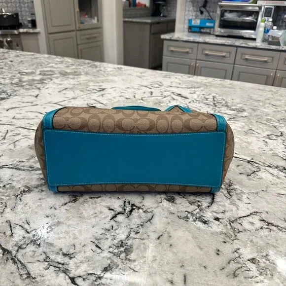 Borsa Hobo Hobo e opzioni da polso Coach Firma Cristy Bloccata Tote Nuova con etichette