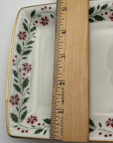 VTG Royal Doulton English Porcelain Holly Pattern Bread Tray, Replacement Dish - Picture 7 of 8