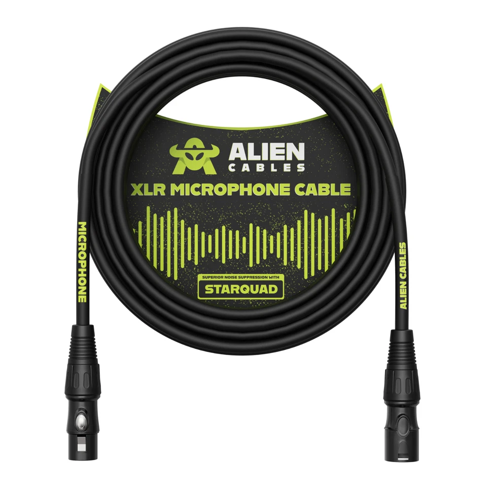 ALIEN CABLES - STARQUAD - XLR MICROPHONE CABLE - 6 FOOT - 2 PACK - Image 4 of 4