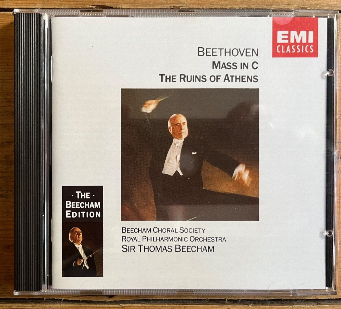 Beethoven Mass In C, Op.86 Ruins Of Athens Sir Thomas Beecham CD