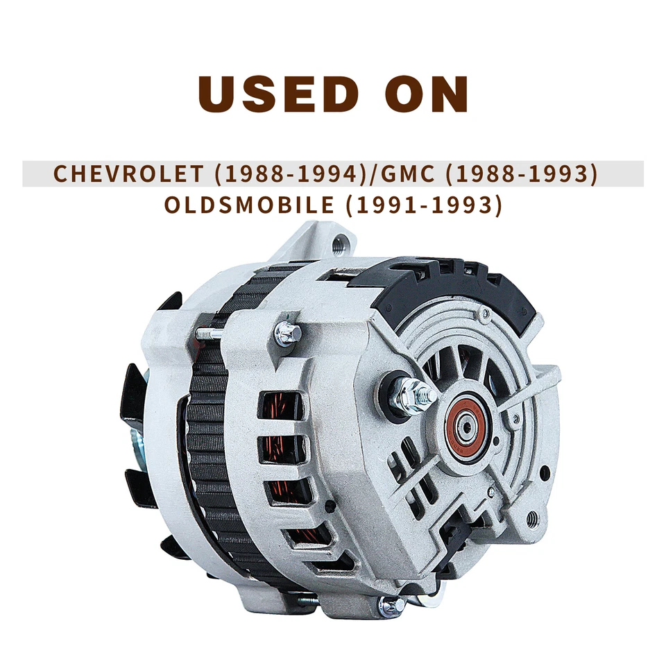 Alternator for Chevrolet GMC C1500 C2500 C3500 Jimmy Yukon Suburban 20402 8670 Foto 4 de 4