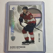 2020-21 SP Rookie Authentics #/1299 Panthers Silver Spectrum - ALEKSI HEPONIEMI