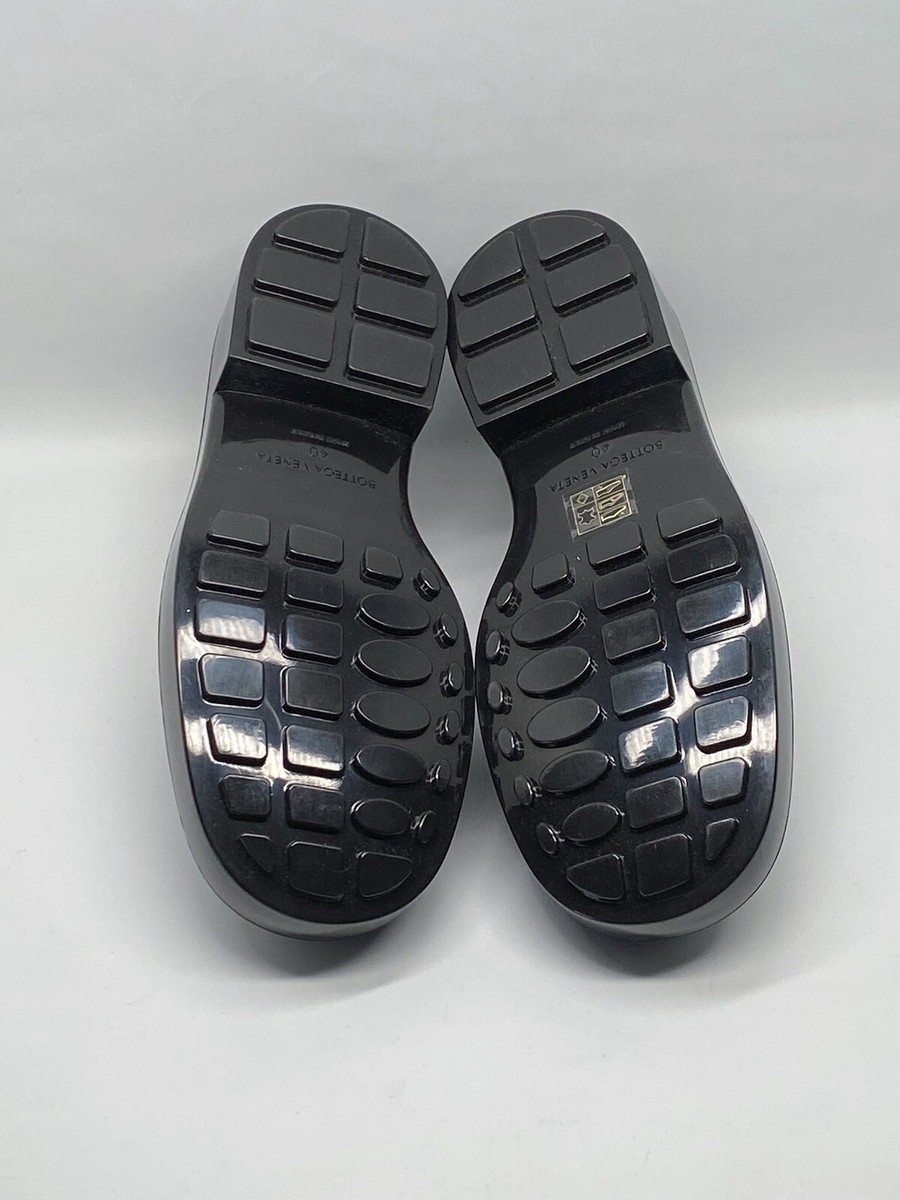 Bottega Veneta Monsieur Leather Chunky Loafers size 40