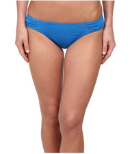 Tommy Bahama Sailor Blue Pearl Side-Shirred Hipster Bikini Bottom L73612 Size M