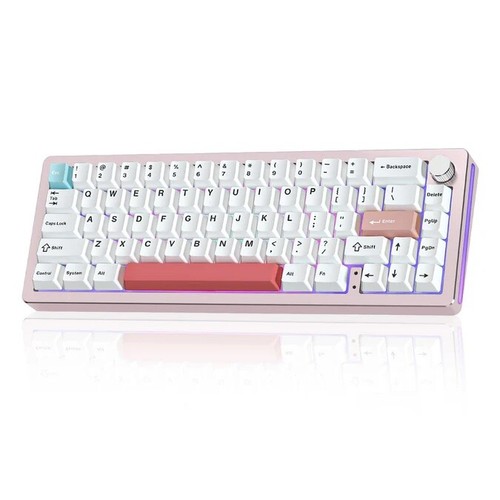 YUNZII AL66 Knob CNC Aluminum Wireless Mechanical Keyboard - Picture 10 of 31