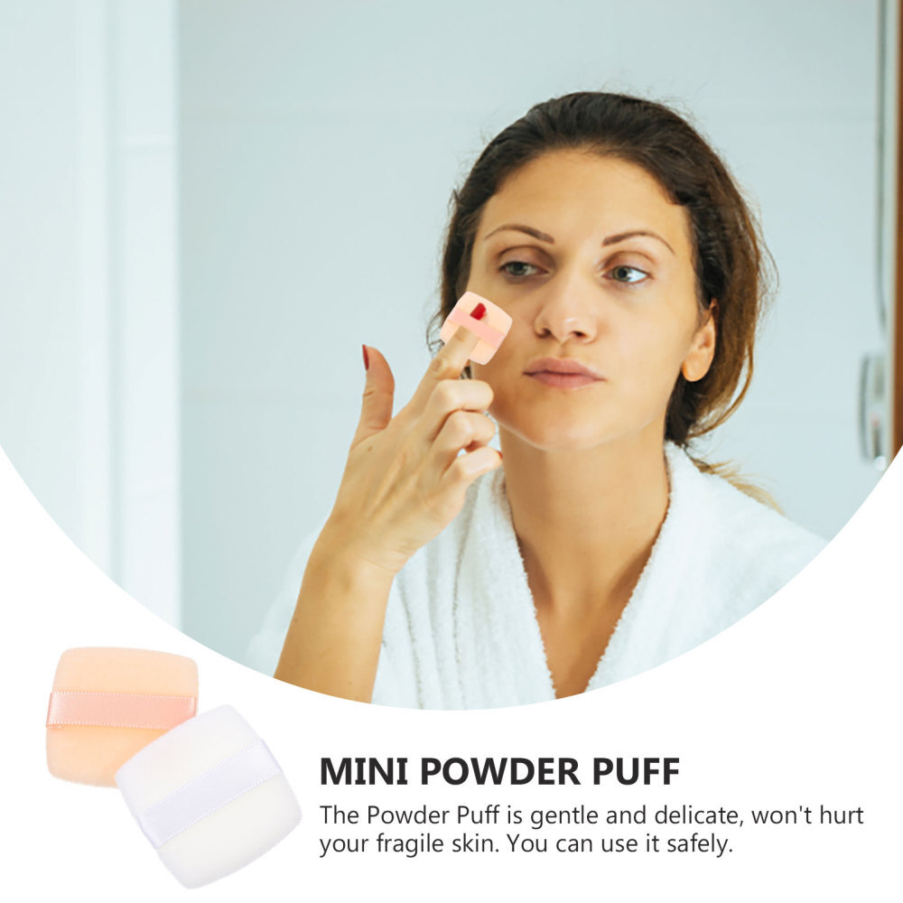 10 Pcs Square Puff Sponge Girl Makeup Tools Loose Powder Puffs eBay