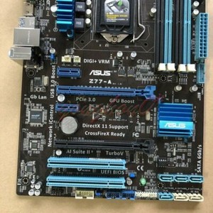 1PCS USED ASUS Z77-A Desktop Motherboard Z77 Socket LGA 1155 Intel DDR3 32GB