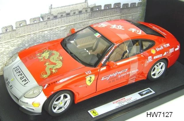 LOTE DE 2 FERRARI 612 SCAGLIETTI CHINA 1 ROJO Y 1 PLATEADO por HOT WHEELS VENTA ELITE Foto 2 de 4