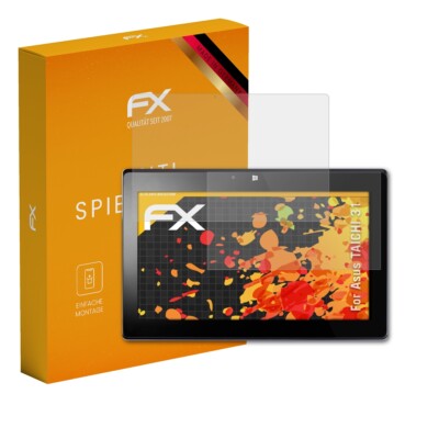 atFoliX 2x Displayfolie für Asus TAICHI 31 Schutzfolie matt&stoßfest Folie