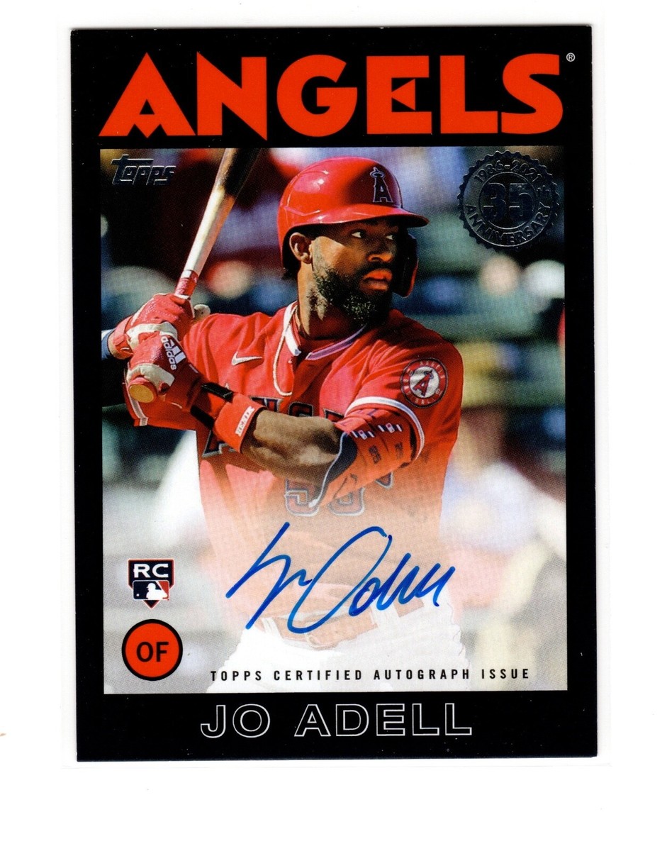 MLB 1年目 JO ADELL ref auto Jo Adell Game Used Signed Baseball Bat Autographed Auto