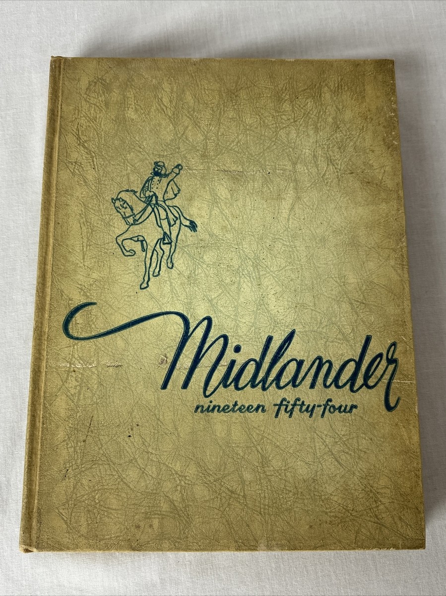 1954 MTSU Midlander Yearbook Middle Tennessee State University