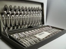 GNALI SERVIZIO 75 PEZZI  POSATE LINEA BRITANNIA BAULETTO CARTONE INOX18/10 ITALY