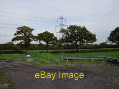 Photo 6x4 Pylons and farmland Hoe I've always found it strange that  c2005
