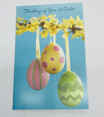 VTG American Greetings Easter Card  With Special Thoughts You Deserve  P3