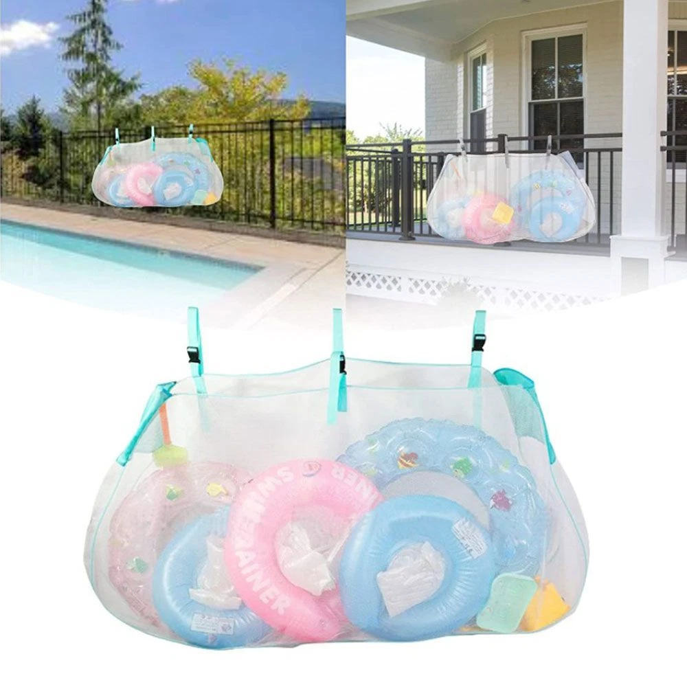 Container for pool toys deals