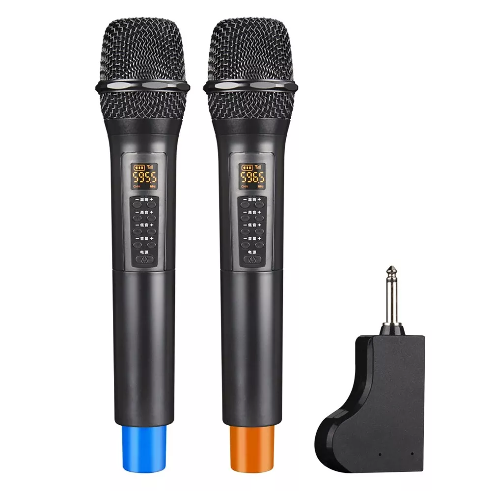 Wireless Microphone Echo Handheld Mic With Reverberation bluetooth For  Karaoke