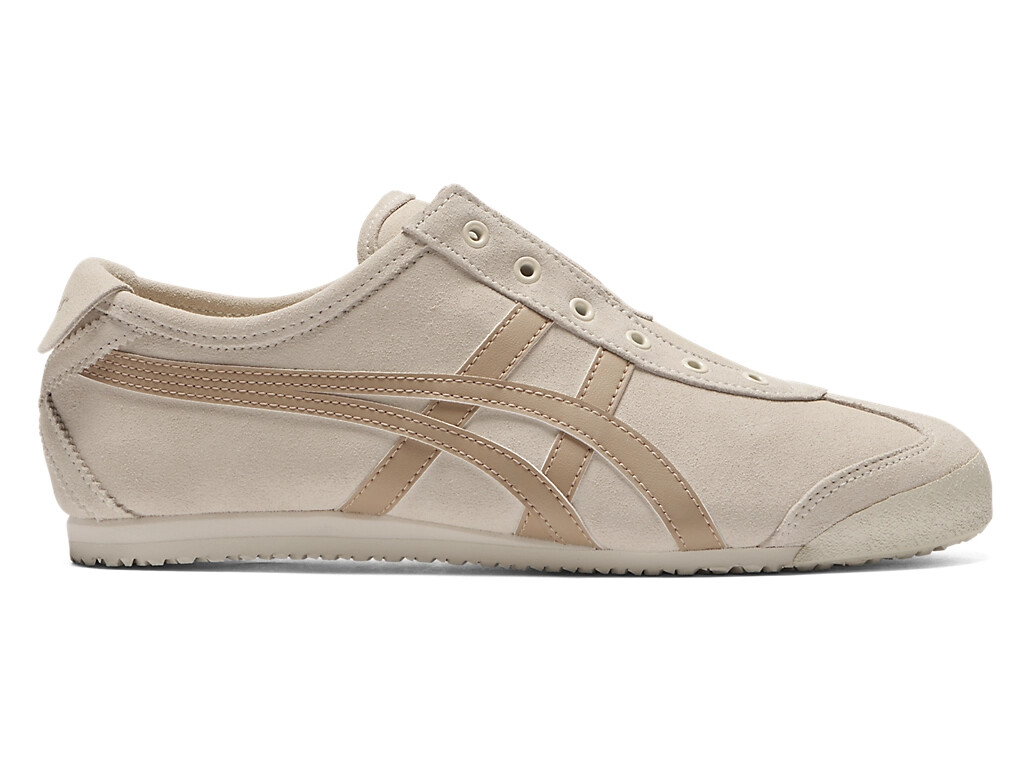 honey！ Asics Onitsuka Tiger MEXICO 66 SLIP-ON 1183C157 BIRCH/WOOD CREPE