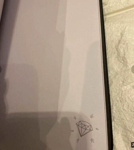 SWAROVSKI Silver Glitter Notebook Novelty Not For Sale