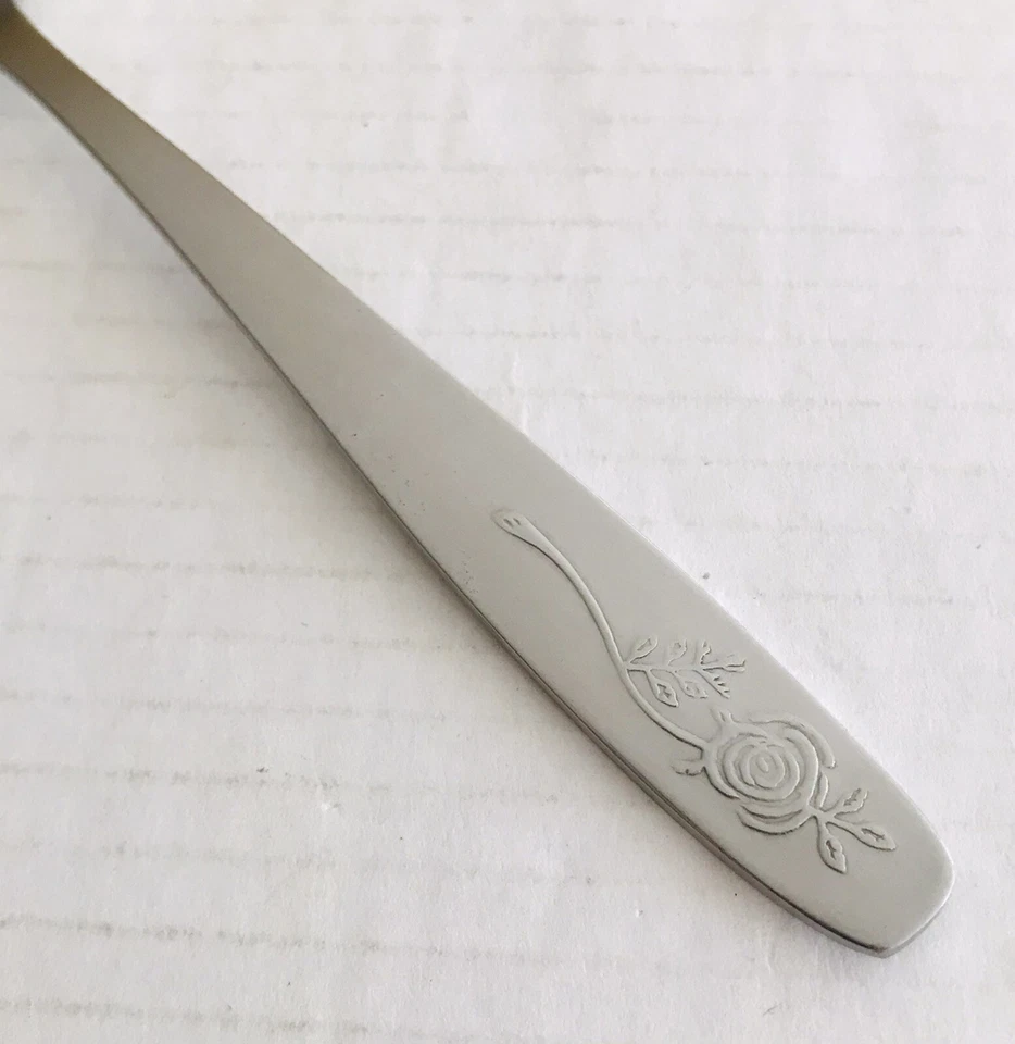 Cazuela cuchara Viners acero inoxidable Empire Spring Rose 8 pulgadas Foto 2 de 4