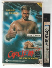 RARE VHS Video Tape CIRCLE MAN Clamshell Ex-Rental CBS FOX