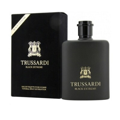 Trussardi Black Extreme EDT 30ml/50ml/100ml Eau De Toilette für Herren Neu