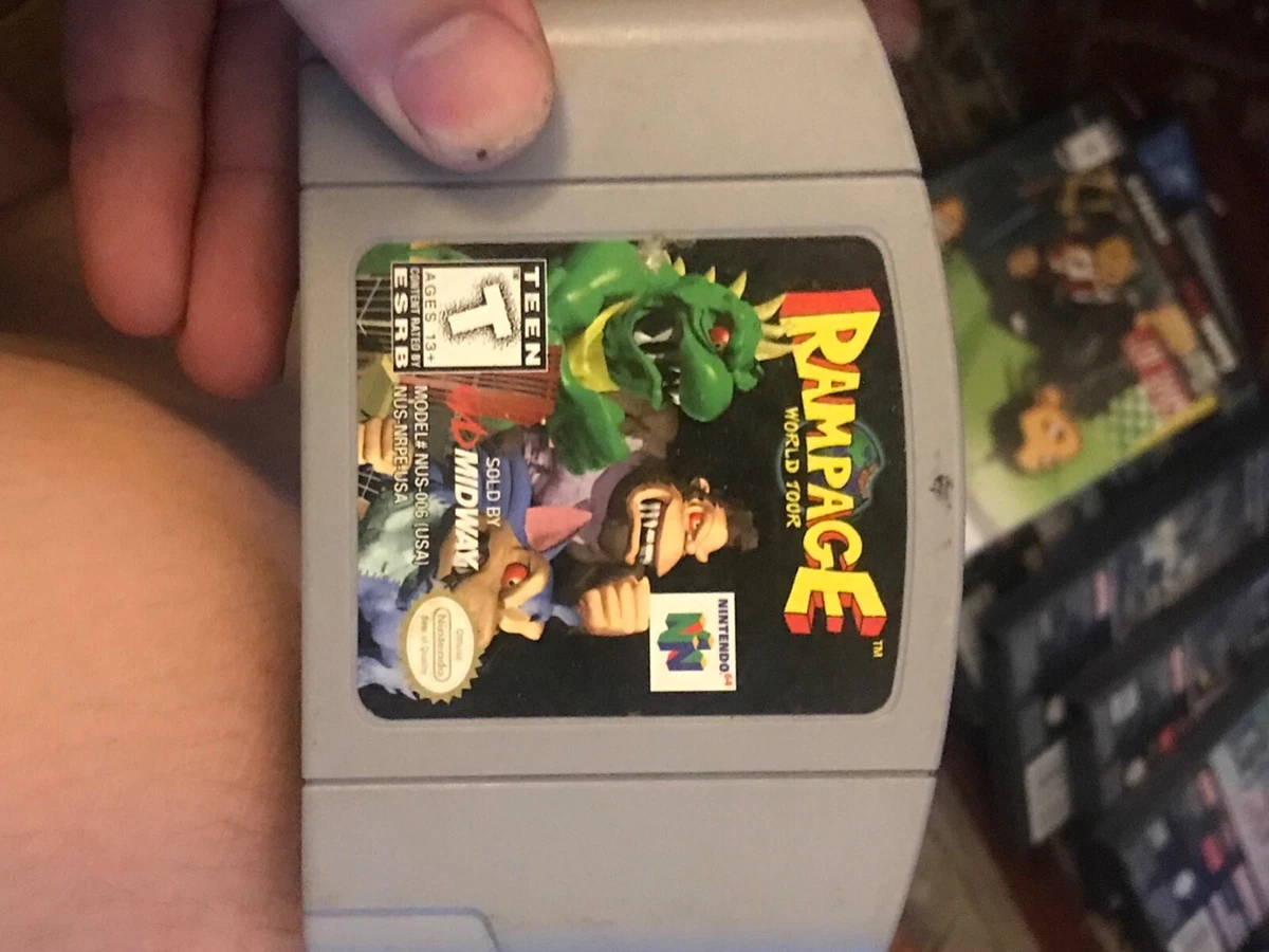 Rampage hotsell nintendo 64