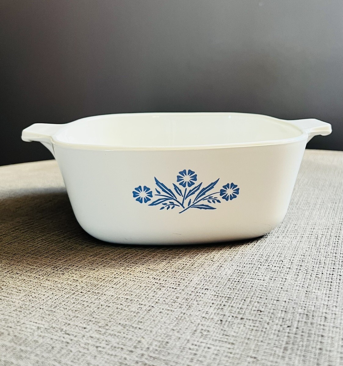 Vintage Corning Ware Blue Cornflower 1/2 Qt Casserole P-1/2-B USA  Made