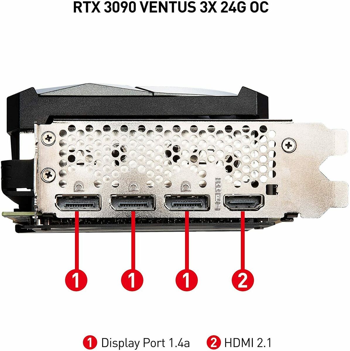 MSI GeForce RTX 3090VENTUS 3X 24G OC Graphics Board VD7357 MSI GeForce RTX 3090VENTUS 3X 24G OC Graphics Board VD7357