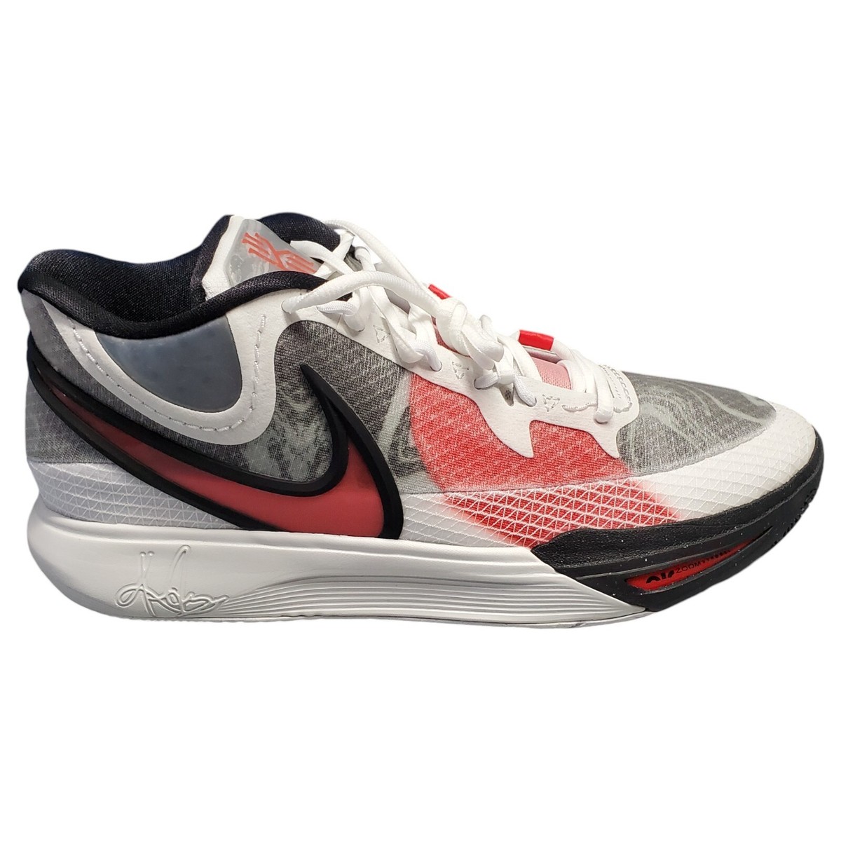 Size 14 - Nike Kyrie 8 White University Red for sale online