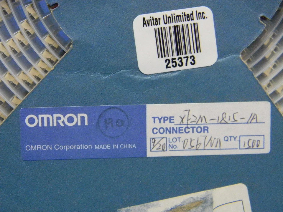 Carretel de 1500 Omron XF2M-1815-1A trava traseira rotativa conectores FPC 18 pinos passo 0,5 mm - Imagem 2 de 3