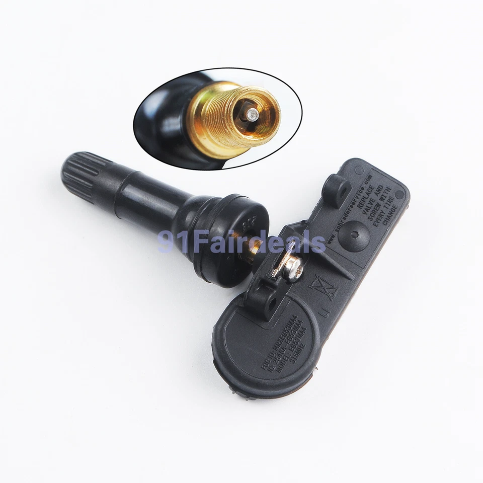 Sensores de presión de aire de neumáticos TPMS para Buick Chevy GMC 20923680 4 piezas 13586335 Foto 3 de 4