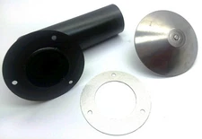 GMG Smoke Stack & Chimney Cap, Daniel Boone/Ledge & Jim Bowie/Peak