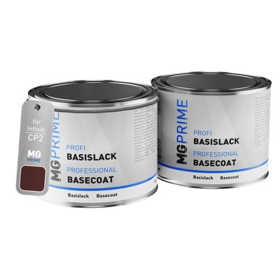 Autolack Set Dose für Infiniti CP2 Brown Pearl Auberginerot Mica 1,0L
