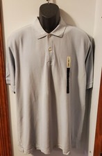 Cherokee Washed Light Blue Polo Mens Large