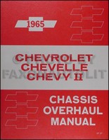 1965 Chevy Motor ÜBerholung Manuell Impala Chevelle El Camino II Nova Bel Luft
