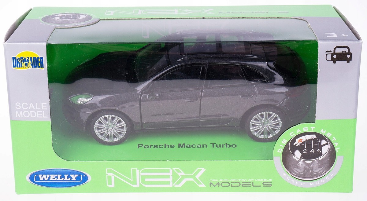 Porsche Macan Turbo ミニカー ブラック Amazon.com: Bburago Porsche Macan Diecast Vehicle (Colors