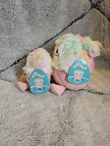 Diane The Peach Bigfoot Squishmallows Set 5 Inch , 7.5 Inch Stuff Plush Bnwt - Picture 3 of 3