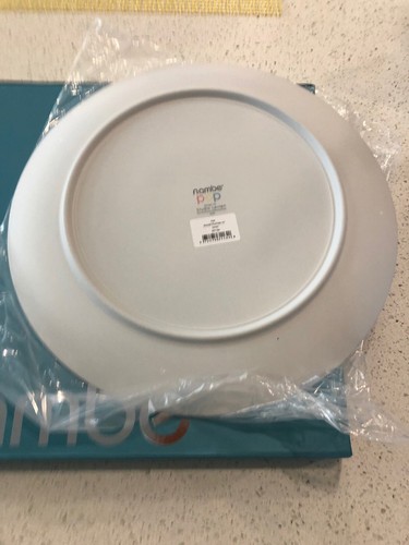 One Nambe Round Platter 13" SAND Pop Studio Levien Brand New in Box - Picture 3 of 9