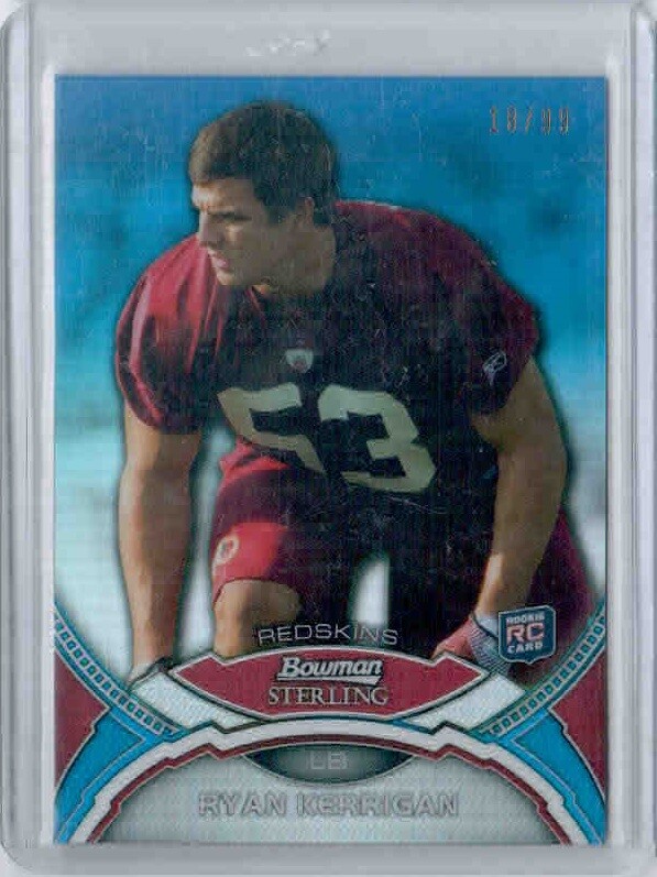 Ryan Kerrigan Bowman Sterling #6 Blue Refractor