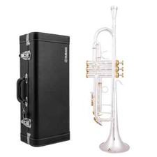 Made in Japan 8335 Bb Trumpet B Flat Brass Silver Plated Trumpet with Case