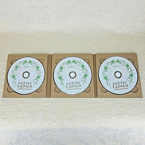 Celtic Ladies Christmas 3 Discs CD 2011 Decorative Tin Classic Holiday Jingles - Picture 3 of 12